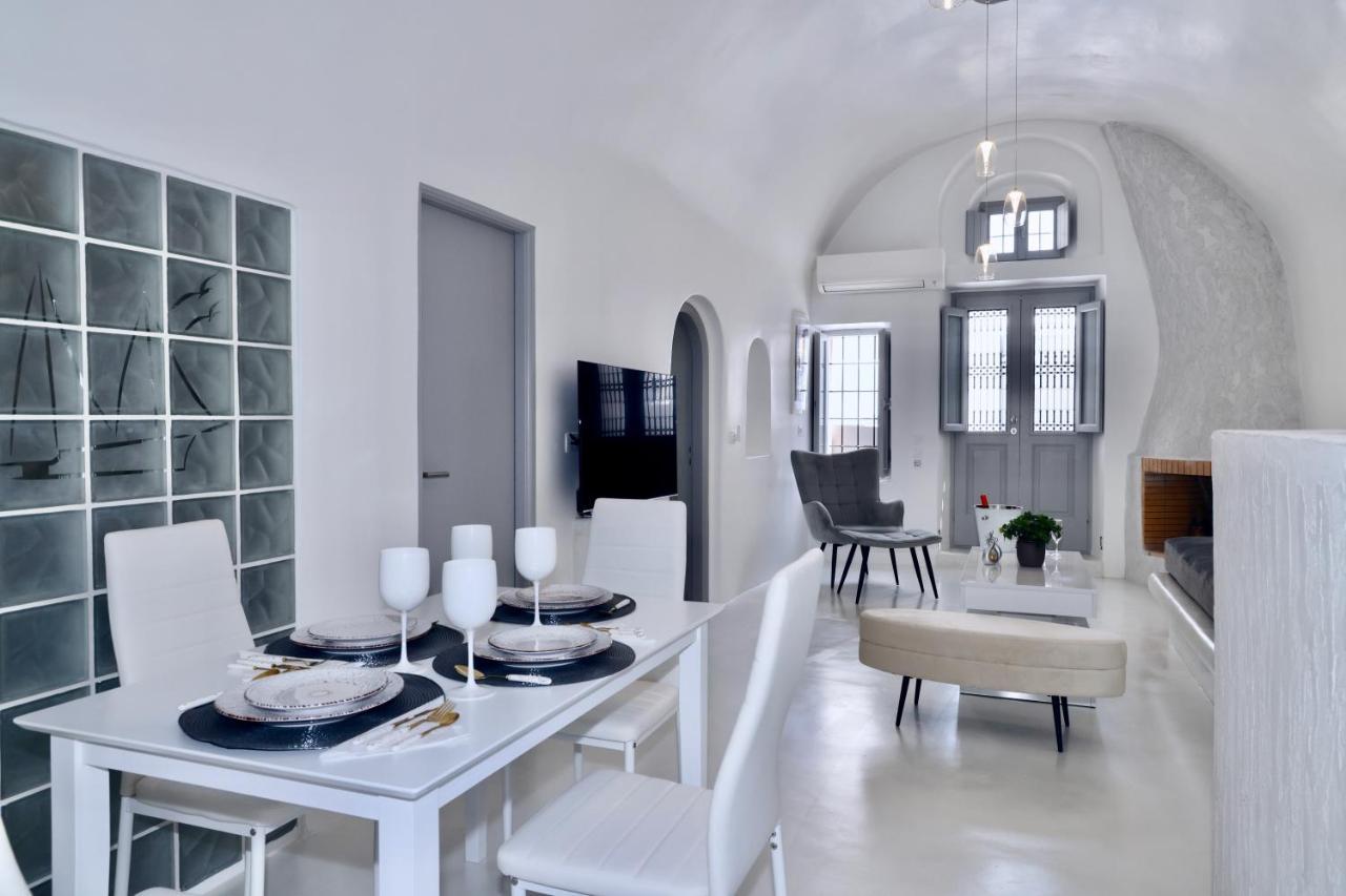 Aidos Villa Santorini Megalochori  Eksteriør billede