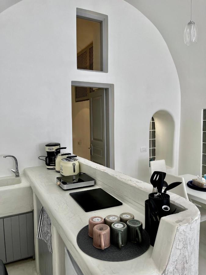 Aidos Villa Santorini Megalochori  Eksteriør billede