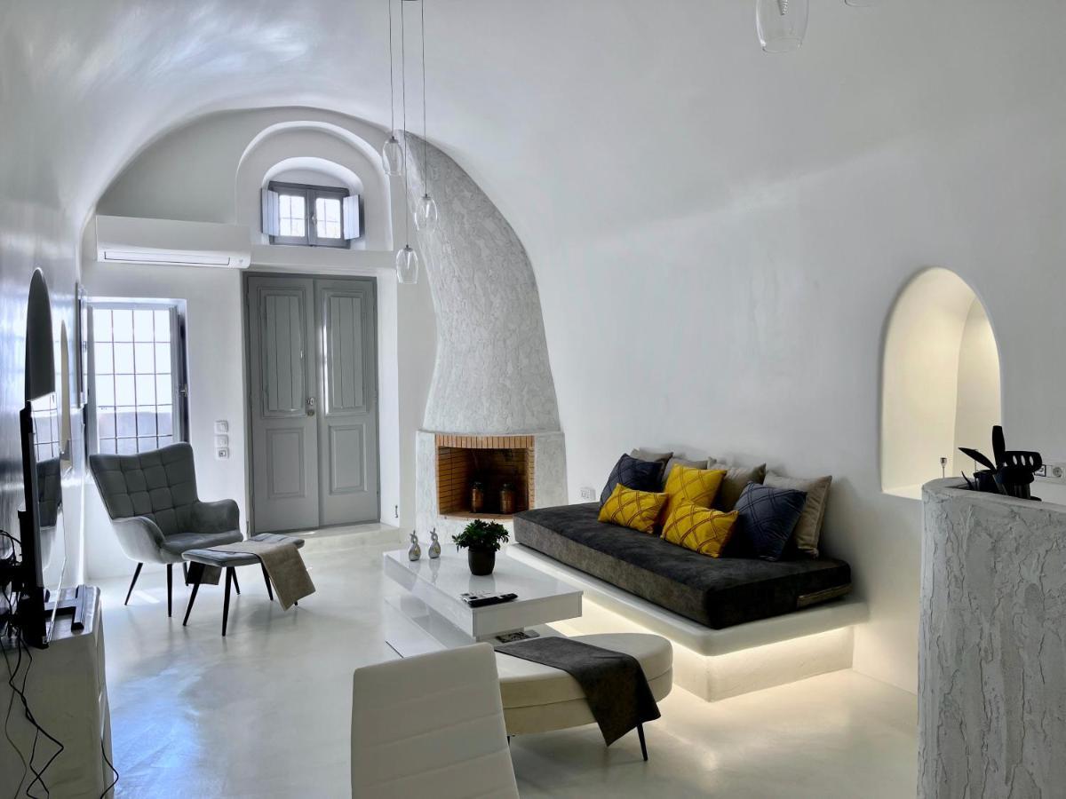 Aidos Villa Santorini Megalochori  Eksteriør billede