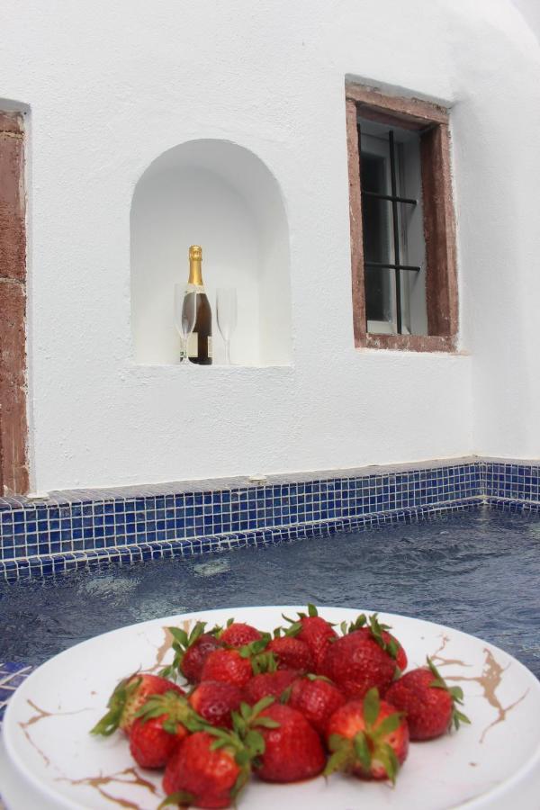 Aidos Villa Santorini Megalochori  Eksteriør billede