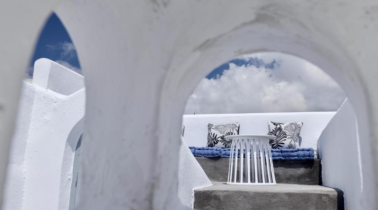 Aidos Villa Santorini Megalochori  Eksteriør billede